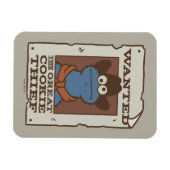 Cookie Monster | Gezocht Poster Magneet (Horizontaal)