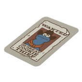 Cookie Monster | Gezocht Poster Magneet (Linkerzijde)