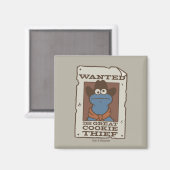 Cookie Monster | Gezocht Poster Magneet (Voorkant / Achterkant)