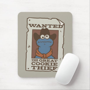 Cookie Monster Gezocht Poster Muismat