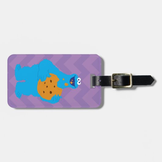 Cookie Monster Graphic Bagagelabel (Voorkant horizontaal)