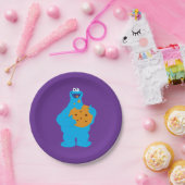 Cookie Monster Graphic Papieren Bordje (Feest)