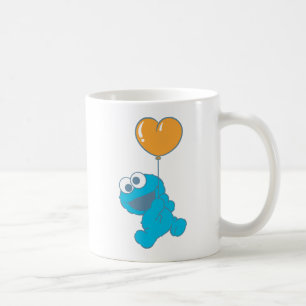 Cookie Monster Hart Ballon Koffiemok