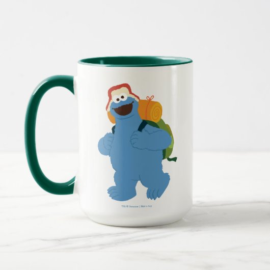 Cookie Monster Hiking Mok (Links)