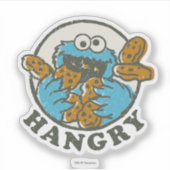  Cookie Monster | Hwoe Sticker (Voorkant)
