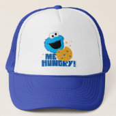 Cookie Monster | Ik heb honger. Trucker Pet (Voorkant)