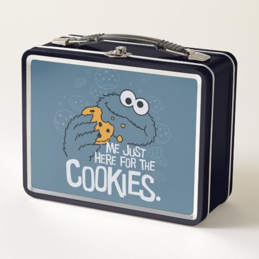 Cookie Monster | Ik kom hier voor de koekjes (Voorkant)