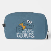 Cookie Monster | Ik kom hier voor de koekjes. Toilettasje (Voorkant)