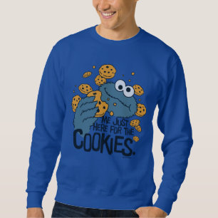 Cookie Monster Ik kom hier voor de koekjes. Trui
