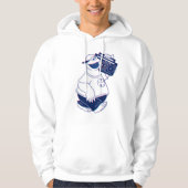 Cookie Monster | Jamming with the Boom Box Hoodie (Voorkant)