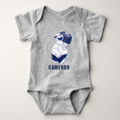 Cookie Monster | Jamming with the Boom Box Romper (Voorkant)