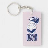 Cookie Monster | Jamming with the Boom Box Sleutelhanger (Voorkant)