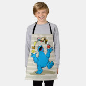 Cookie Monster Juggling Schort (Gedragen)