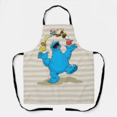 Cookie Monster Juggling Schort (Voorkant)