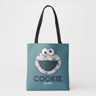 Cookie Monster Koekje sinds 1969 Tote Bag