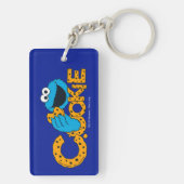 Cookie Monster | Koekje! Sleutelhanger (achterkant)