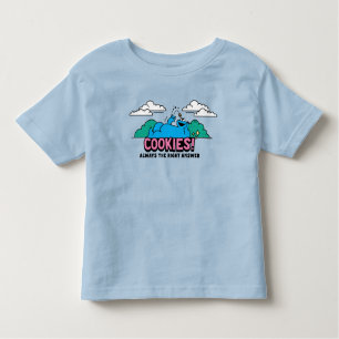 Cookie Monster   Koekjes Altijd het juiste antwoor Kinder Shirts