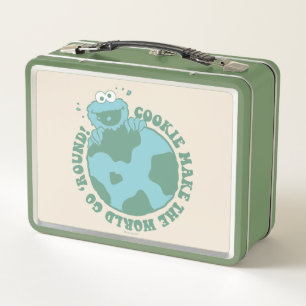 Cookie Monster Koekjes maken de wereld draaiend