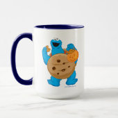 Cookie Monster | Koekjeskostuum Mok (Links)