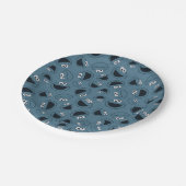 Cookie Monster | Me Hungry Pattern Papieren Bordje (Gekanteld)