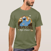 Cookie Monster | Meer zedels verkennen T-shirt (Voorkant)