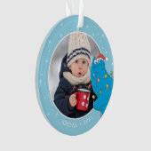  Cookie Monster | Naam en foto Ornament (voorkant)