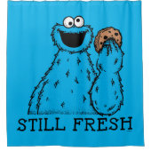Cookie Monster | Nog vers Douchegordijn (Voorkant)
