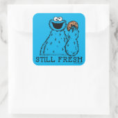 Cookie Monster | Nog vers Vierkante Sticker (Tas)
