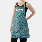 Cookie Monster | Nom Nom Nom Pattern Schort (Insitu)