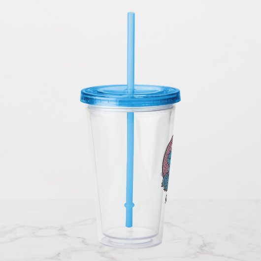 Cookie Monster | Om Nom Nom Acryl Drinkbeker (Rechts)