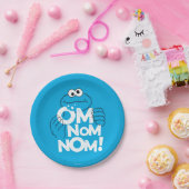 Cookie Monster | Om Nom Nom Nom! Papieren Bordje (Feest)