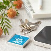 Cookie Monster | Om Nom Nom Nom! Sleutelhanger (Zijkant)