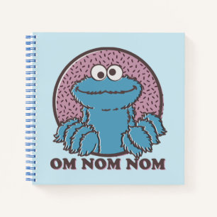 Cookie Monster   Om Nom Nom Notitieboek