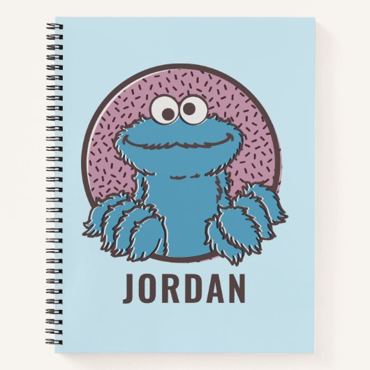 Cookie Monster | Om Nom Nom Notitieboek (Voorkant)