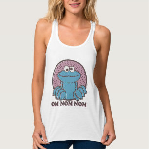 Cookie Monster   Om Nom Nom Tanktop