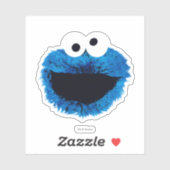 Cookie Monster | Ontwikkeling Waterverf Sticker (Vel)