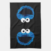 Cookie Monster | Ontwikkeling Waterverf Theedoek (Verticaal)