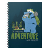 Cookie Monster | Op zoek naar avontuur...en koekje Notitieboek (Voorkant)