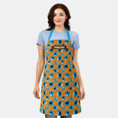 Cookie Monster over Cookie Pattern Schort (Gedragen)