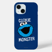 Cookie Monster Pattern Face Case-Mate iPhone Case (Achterkant)