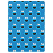 Cookie Monster Pattern glimlachen Klembord (Achterkant)