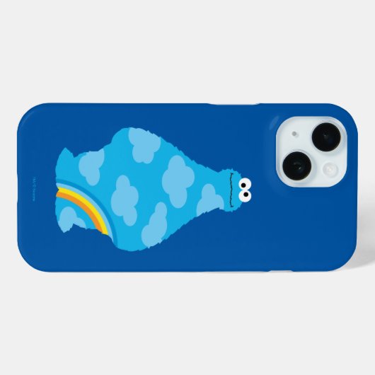 Cookie Monster Rainbows Case-Mate iPhone Case (Achterkant (horizontaal))
