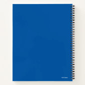 Cookie Monster Rainbows Tekening Notitieboek (Achterkant)