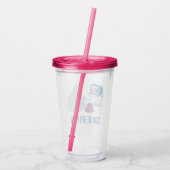 Cookie Monster | Sorry, ik heb plannen Acryl Drinkbeker (Achterkant)