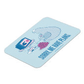 Cookie Monster | Sorry, ik heb plannen Magneet (Linkerzijde)