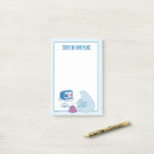 Cookie Monster | Sorry, ik heb plannen Post-it® Notes (Op bureau)