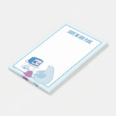 Cookie Monster | Sorry, ik heb plannen Post-it® Notes (Schuin)