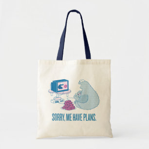 Cookie Monster Sorry, ik heb plannen Tote Bag