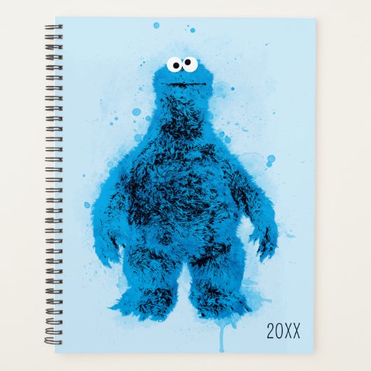 Cookie Monster | Tendance de l'aquarelle (Devant)