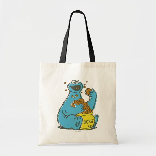 Cookie Monster  Tote Bag (Voorkant)